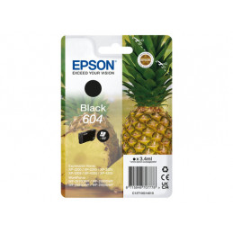 Epson 604 mustekasetti 1 kpl Alkuperäinen Perusvärintuotto Musta