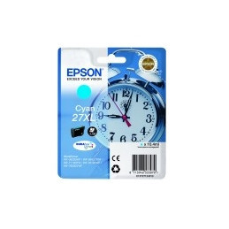 Epson Alarm clock 27XL DURABrite Ultra mustekasetti 1 kpl Alkuperäinen Syaani