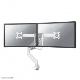 Neomounts by Newstar DS75-450WH2 monitorin kiinnike ja jalusta 81,3 cm (32") Puristin Läpipultattu Valkoinen