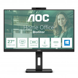 AOC Q27P3QW tietokoneen litteä näyttö 68,6 cm (27") 2560 x 1440 pikseliä Quad HD Musta