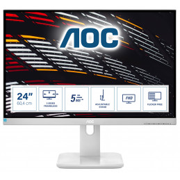 AOC P1 24P1 GR LED display 60,5 cm (23.8") 1920 x 1080 pikseliä Full HD Harmaa