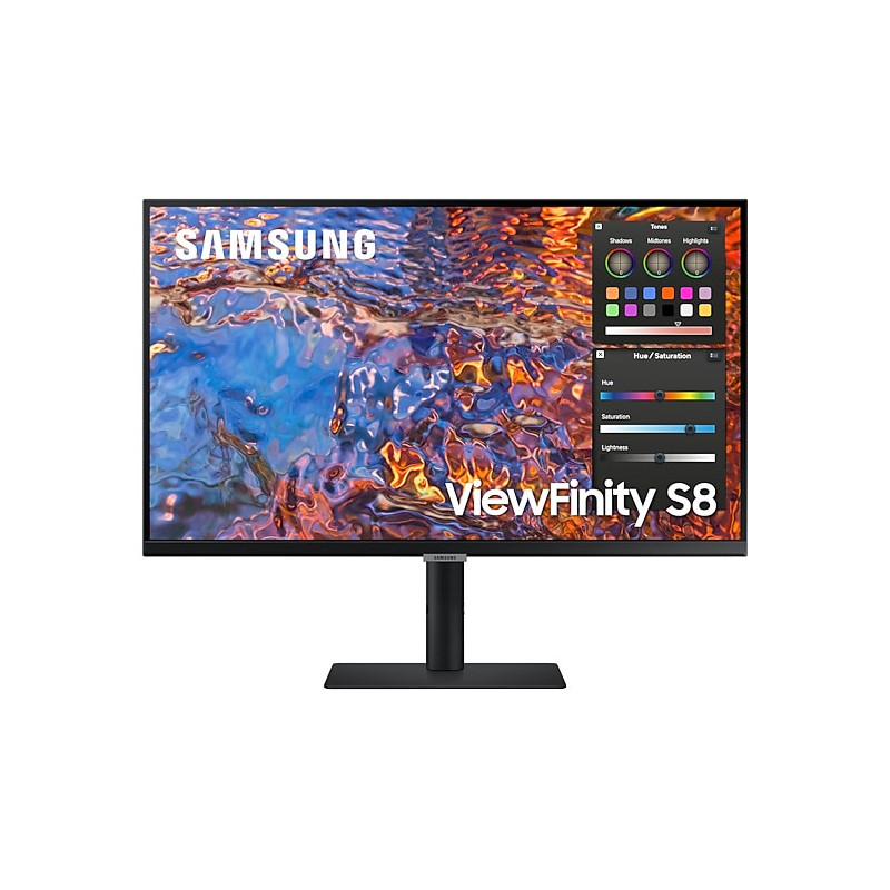 Samsung LS27B800PXU 68,6 cm (27") 3840 x 2160 pikseliä 4K Ultra HD IPS Musta