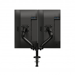 AOC AD110D0 Dual Arm 80 cm (31.5") Puristin Läpipultattu Musta
