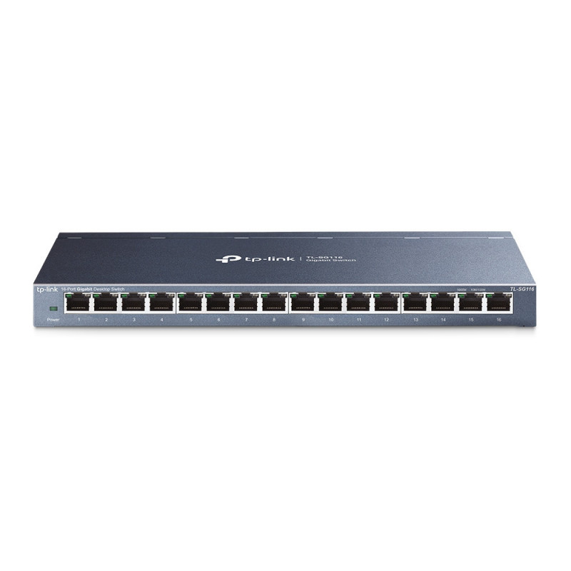 TP-LINK TL-SG116 Hallitsematon L2 Gigabit Ethernet (10 100 1000) Musta