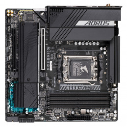 Gigabyte B650M AORUS ELITE AX emolevy AMD B650 Pistoke AM5 mikro ATX
