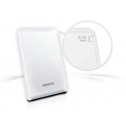 ADATA AHV620S-1TU3-CWH ulkoinen kovalevy 1000 GB Valkoinen