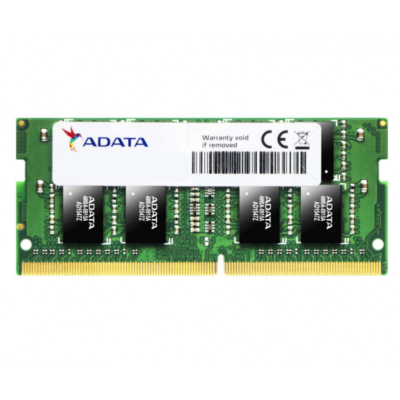 ADATA AD4S2666W4G19-R muistimoduuli 4 GB 1 x 4 GB DDR4 2666 MHz