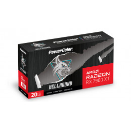 PowerColor Hellhound RX 7900 XT 20G-L OC AMD Radeon RX 7900 XT 20 GB GDDR6