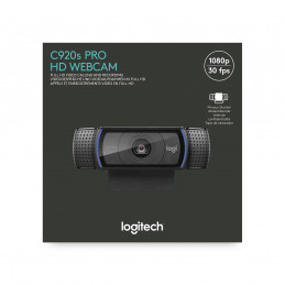 Logitech C920s verkkokamera 1920 x 1080 pikseliä Musta
