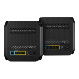 ASUS ROG Rapture GT6 (B-2-PK) Kolmikaista (2,4 GHz 5 GHz 5 GHz) Wi-Fi 6 (802.11ax) Musta 4 Sisäinen