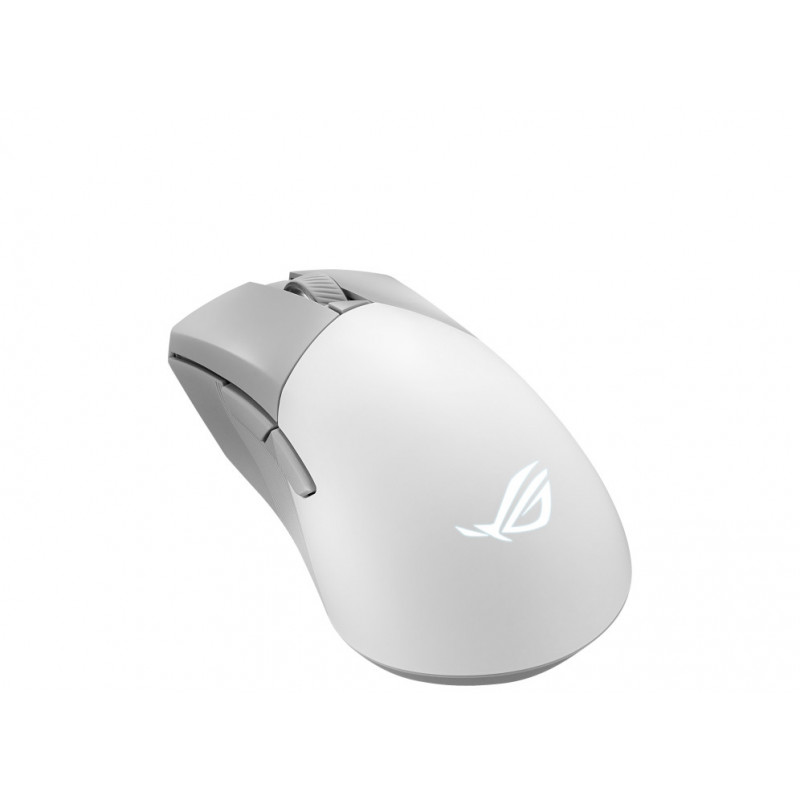 ASUS ROG Gladius III Wireless Aimpoint White hiiri Oikeakätinen RF Wireless + Bluetooth + USB Type-A Optinen 36000 DPI