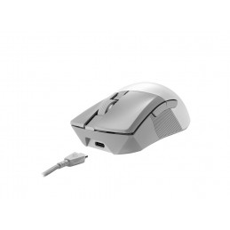 ASUS ROG Gladius III Wireless Aimpoint White hiiri Oikeakätinen RF Wireless + Bluetooth + USB Type-A Optinen 36000 DPI
