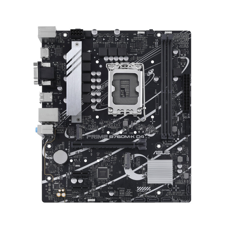 ASUS PRIME B760M-K D4 LGA 1700 mikro ATX