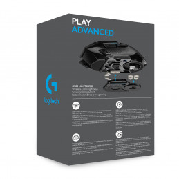 Logitech G G502 hiiri Oikeakätinen Langaton RF Optinen 25600 DPI