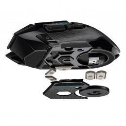 Logitech G G502 hiiri Oikeakätinen Langaton RF Optinen 25600 DPI