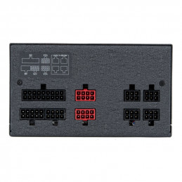 Chieftec PowerPlay virtalähdeyksikkö 650 W 20+4 pin ATX PS 2 Musta, Punainen