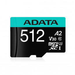ADATA Premier Pro flash-muisti 512 GB MicroSDXC Luokka 10