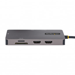 StarTech.com 120B-USBC-MULTIPORT kannettavien tietokoneiden telakka ja porttitoistin Langallinen USB 3.2 Gen 1 (3.1 Gen 1)