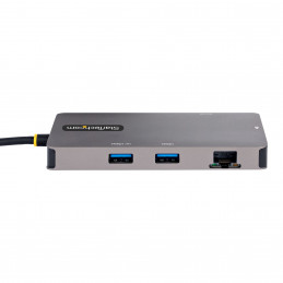 StarTech.com 120B-USBC-MULTIPORT kannettavien tietokoneiden telakka ja porttitoistin Langallinen USB 3.2 Gen 1 (3.1 Gen 1)