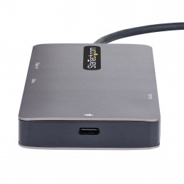 StarTech.com 120B-USBC-MULTIPORT kannettavien tietokoneiden telakka ja porttitoistin Langallinen USB 3.2 Gen 1 (3.1 Gen 1)