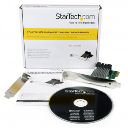 StarTech.com PEXSAT34RH RAID-ohjain PCI Express 2.0 6 Gbit s