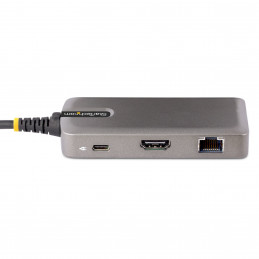 StarTech.com 103B-USBC-MULTIPORT kannettavien tietokoneiden telakka ja porttitoistin Langallinen USB 3.2 Gen 2 (3.1 Gen 2)