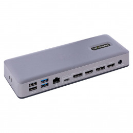 StarTech.com DK31C3MNCRUE kannettavien tietokoneiden telakka ja porttitoistin Langallinen USB 3.2 Gen 2 (3.1 Gen 2) Type-C