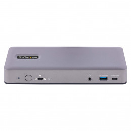 StarTech.com DK31C3MNCRUE kannettavien tietokoneiden telakka ja porttitoistin Langallinen USB 3.2 Gen 2 (3.1 Gen 2) Type-C