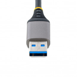 StarTech.com 5G4AB-USB-A-HUB keskitin USB 3.2 Gen 1 (3.1 Gen 1) Type-A 5000 Mbit s Harmaa