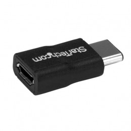 StarTech.com USB2CUBADP kaapelin sukupuolenvaihtaja USB 2.0 Type-C USB 2.0 Micro-B Musta