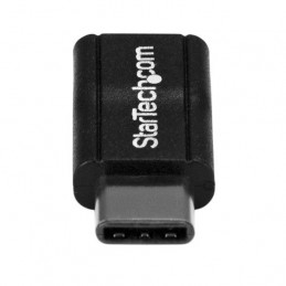 StarTech.com USB2CUBADP kaapelin sukupuolenvaihtaja USB 2.0 Type-C USB 2.0 Micro-B Musta