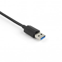 StarTech.com USB32HDVGA USB grafiikka-adapteri 3840 x 2160 pikseliä Musta, Hopea