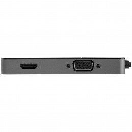 StarTech.com USB32HDVGA USB grafiikka-adapteri 3840 x 2160 pikseliä Musta, Hopea