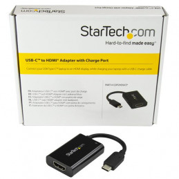 StarTech.com CDP2HDUCP USB grafiikka-adapteri 3840 x 2160 pikseliä Musta