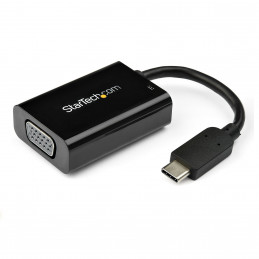 StarTech.com CDP2VGAUCP USB grafiikka-adapteri 2048 x 1280 pikseliä Musta