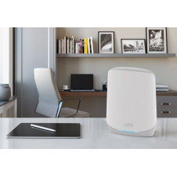 NETGEAR Orbi RBS760 Kolmikaista (2,4 GHz 5 GHz 5 GHz) Wi-Fi 6 (802.11ax) Valkoinen 2 Sisäinen