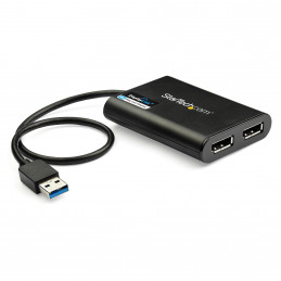 StarTech.com USB32DP24K60 USB grafiikka-adapteri 4096 x 2160 pikseliä Musta