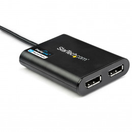 StarTech.com USB32DP24K60 USB grafiikka-adapteri 4096 x 2160 pikseliä Musta