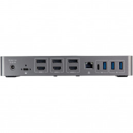 StarTech.com DK31C3HDPDUE kannettavien tietokoneiden telakka ja porttitoistin Langallinen USB 3.2 Gen 2 (3.1 Gen 2) Type-C