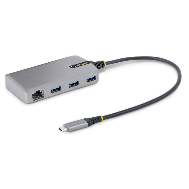 StarTech.com 5G3AGBB-USB-C-HUB keskitin USB 3.2 Gen 1 (3.1 Gen 1) Type-C 5000 Mbit s Harmaa