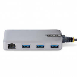 StarTech.com 5G3AGBB-USB-C-HUB keskitin USB 3.2 Gen 1 (3.1 Gen 1) Type-C 5000 Mbit s Harmaa