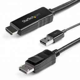 StarTech.com HD2DPMM2M videokaapeli-adapteri 2 m HDMI-tyyppi A (vakio) DisplayPort Musta