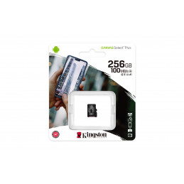 Kingston Technology Canvas Select Plus flash-muisti 256 GB MicroSDXC UHS-I Luokka 10