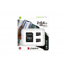 Kingston Technology Canvas Select Plus flash-muisti 64 GB SDXC UHS-I Luokka 10