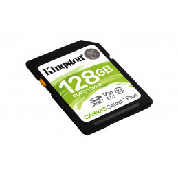 Kingston Technology Canvas Select Plus flash-muisti 128 GB SDXC UHS-I Luokka 10