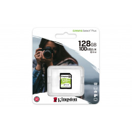 Kingston Technology Canvas Select Plus flash-muisti 128 GB SDXC UHS-I Luokka 10
