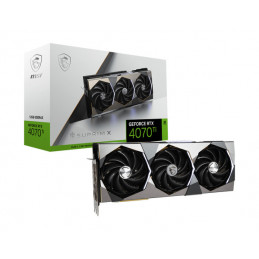 MSI RTX4070 Ti Suprim X NVIDIA GeForce RTX 4070 Ti 12 GB GDDR6X
