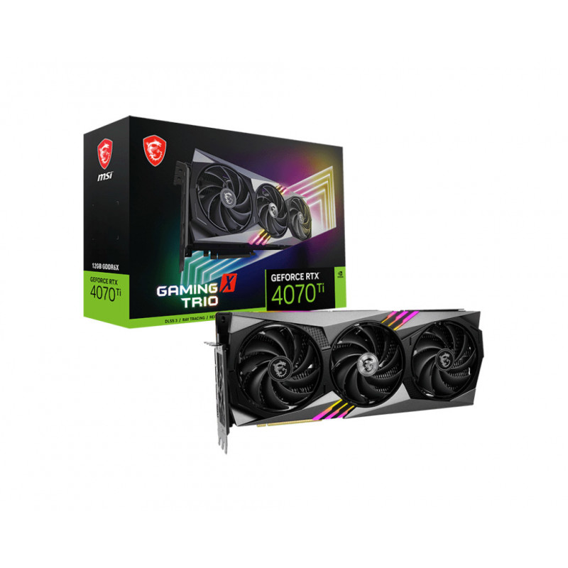 MSI GeForce RTX 4070 Ti GAMING X TRIO 12G