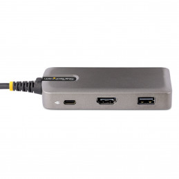 StarTech.com 104B-USBC-MULTIPORT kannettavien tietokoneiden telakka ja porttitoistin Langallinen USB 3.2 Gen 1 (3.1 Gen 1)