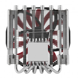 Thermalright AXP-200R Tietokoneen jäähdytysjärjestelmä Suoritin Jäähdytin 14 cm Musta, Punainen